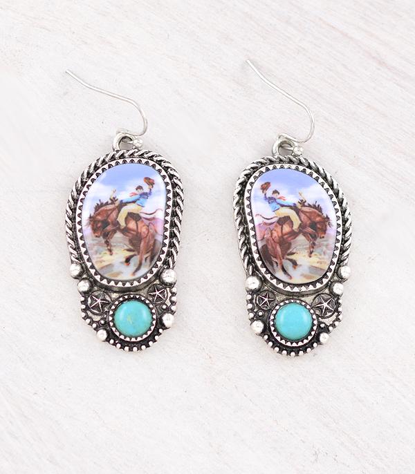 New Arrival :: Wholesale Tipi Brand Vintage Cowboy Earrings