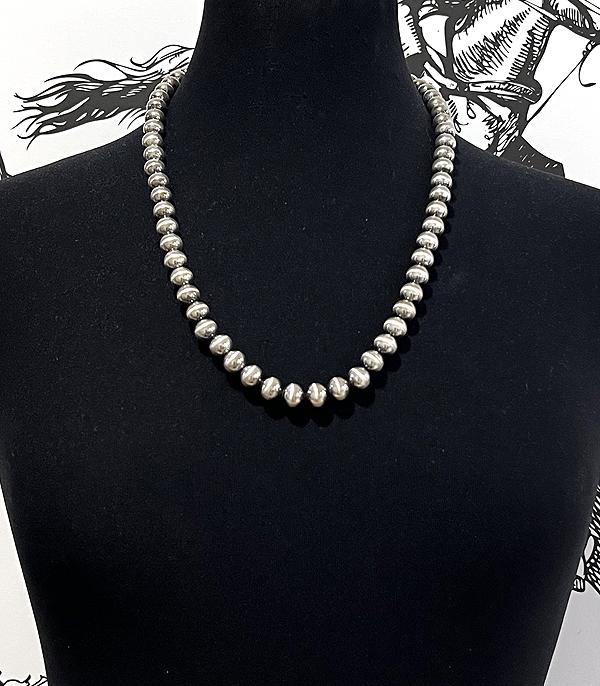 New Arrival :: Wholesale Western Navajo Pearl Bead Necklace