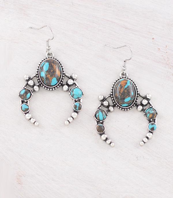 New Arrival :: Wholesale Western Squash Blossom Earrings