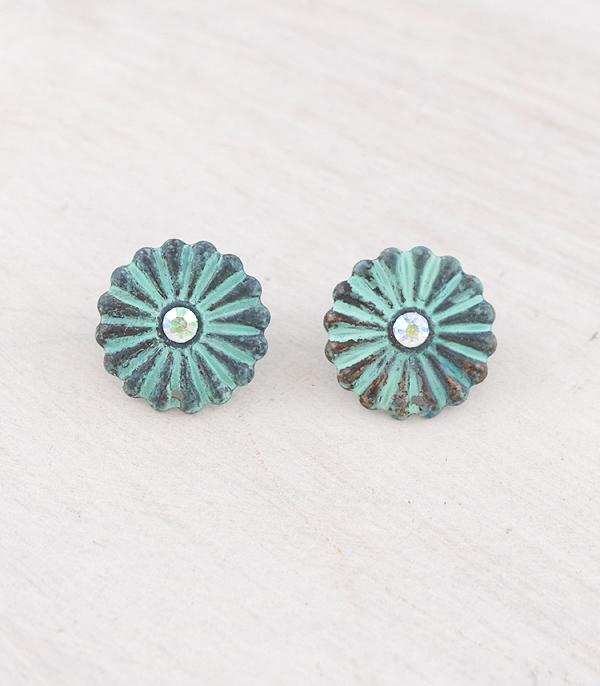 New Arrival :: Wholesale Western Concho Earrings