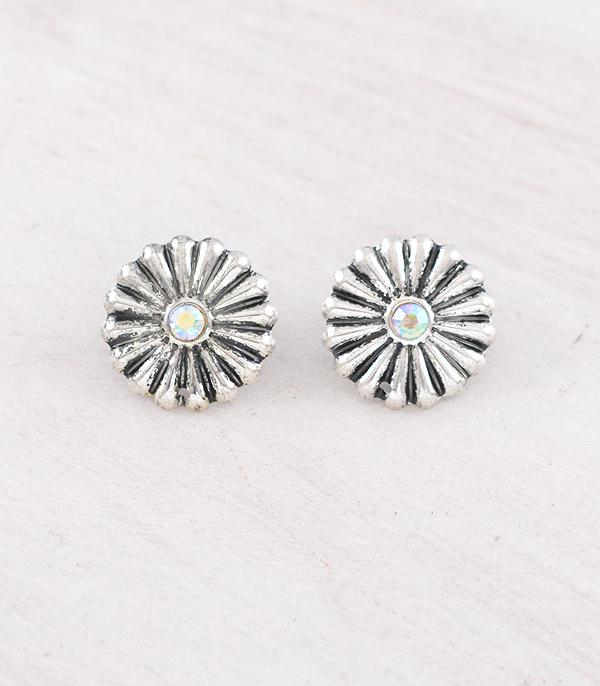 New Arrival :: Wholesale Western Concho Earrings