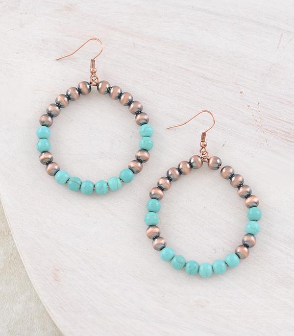 WHAT'S NEW :: Wholesale Western Navajo Pearl Bead Hoop Earrings