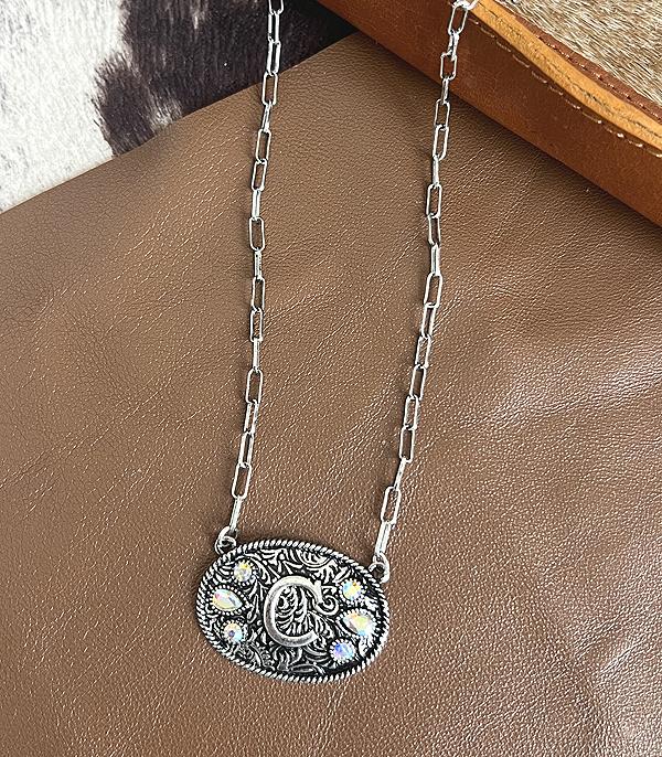 WHAT'S NEW :: Wholesale Western Concho Initial Necklace