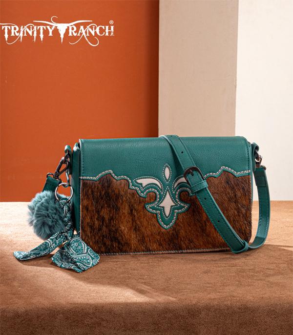WHAT'S NEW :: Wholesale Trinity Ranch Cowhide Crossbody Bag