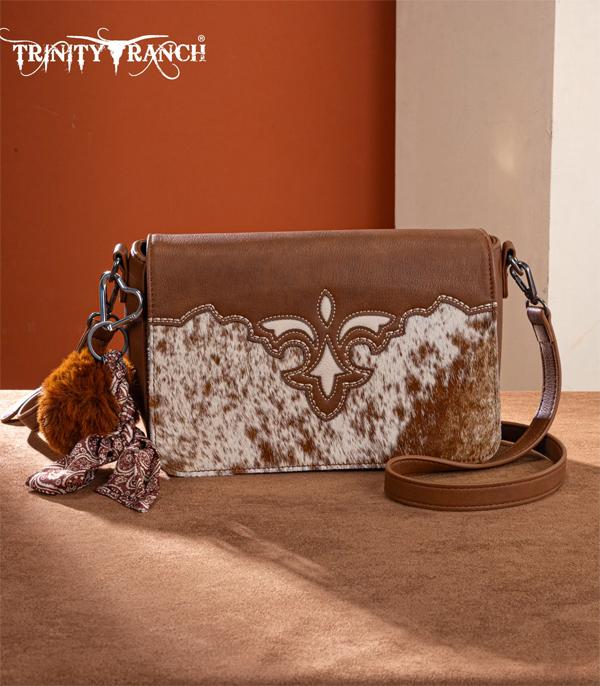 WHAT'S NEW :: Wholesale Trinity Ranch Cowhide Crossbody Bag