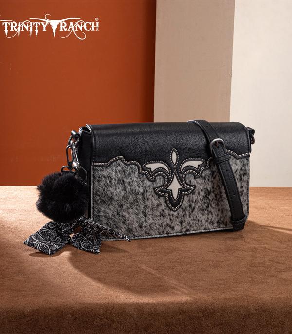 WHAT'S NEW :: Wholesale Trinity Ranch Cowhide Crossbody Bag