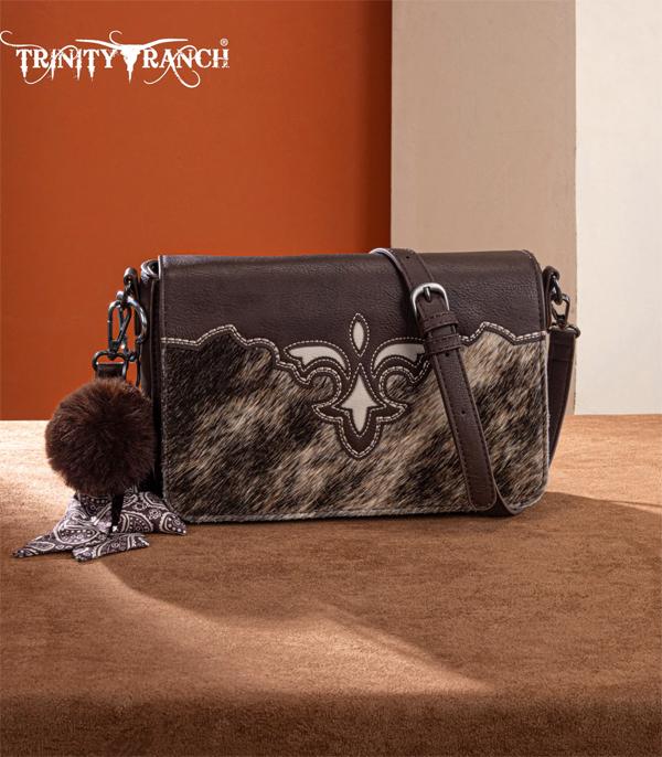 WHAT'S NEW :: Wholesale Trinity Ranch Cowhide Crossbody Bag