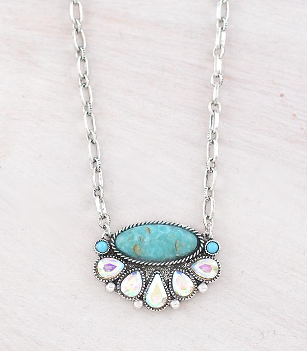 WHAT'S NEW :: Wholesale Western Turquoise Stone Necklace