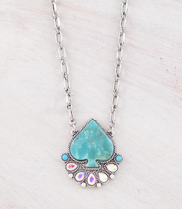 WHAT'S NEW :: Wholesale Western Ace of Spade Pendant Necklace