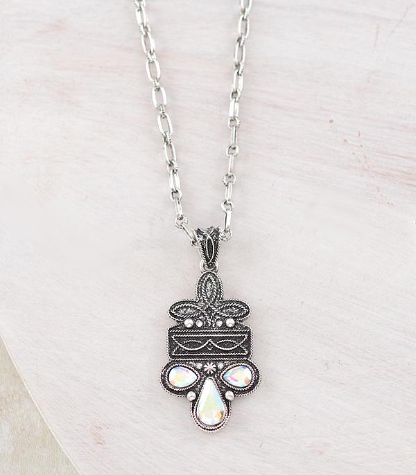 WHAT'S NEW :: Wholesale Western Boot Stitch Pendant Necklace