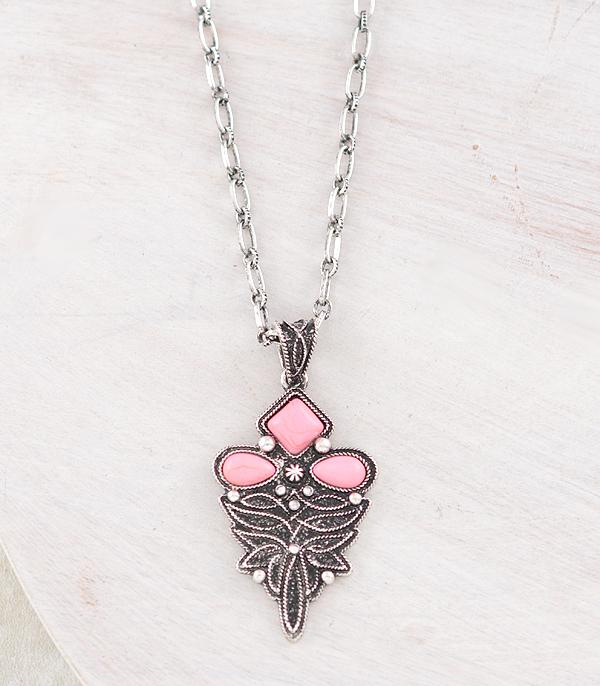 WHAT'S NEW :: Wholesale Western Boot Stitch Pendant Necklace