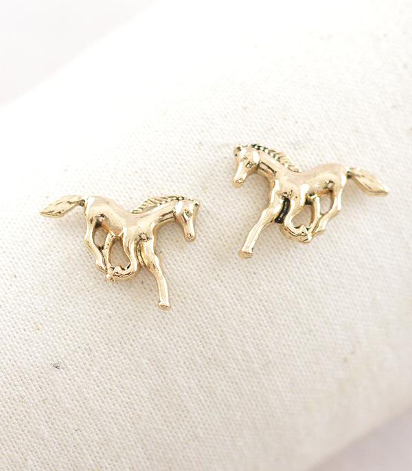 EARRINGS :: WESTERN POST EARRINGS :: Wholesale Western Horse Earrings
