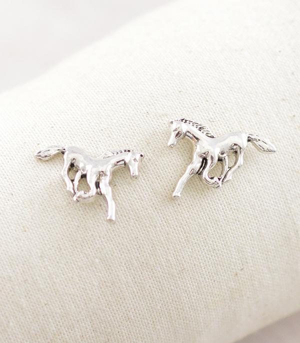 EARRINGS :: WESTERN POST EARRINGS :: Wholesale Western Horse Stud Earrings