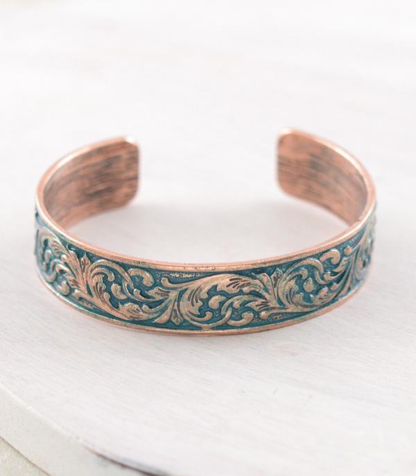 WHAT'S NEW :: Wholesale Western Tooling Cuff Bracelet