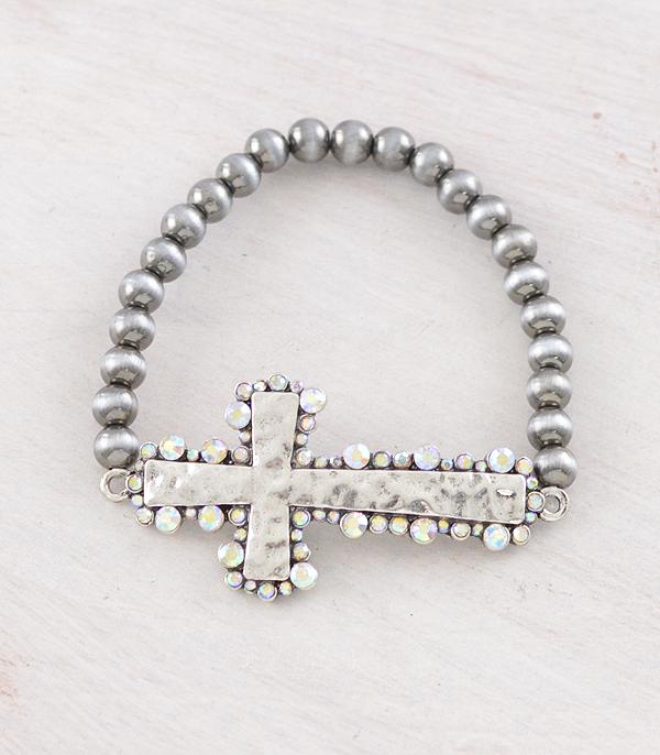 WHAT'S NEW :: Wholesale Western Cross Concho Bracelet