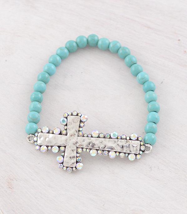 WHAT'S NEW :: Wholesale Western Cross Concho Bracelet