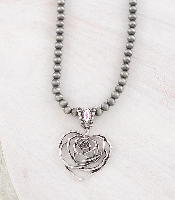 WHAT'S NEW :: Wholesale Tipi Brand Rose Pendant Necklace