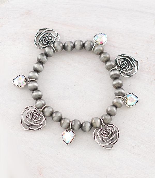 WHAT'S NEW :: Wholesale Tipi Brand Rose Charm Bracelet