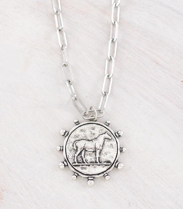 WHAT'S NEW :: Wholesale Tipi Brand Horse Pendant Necklace