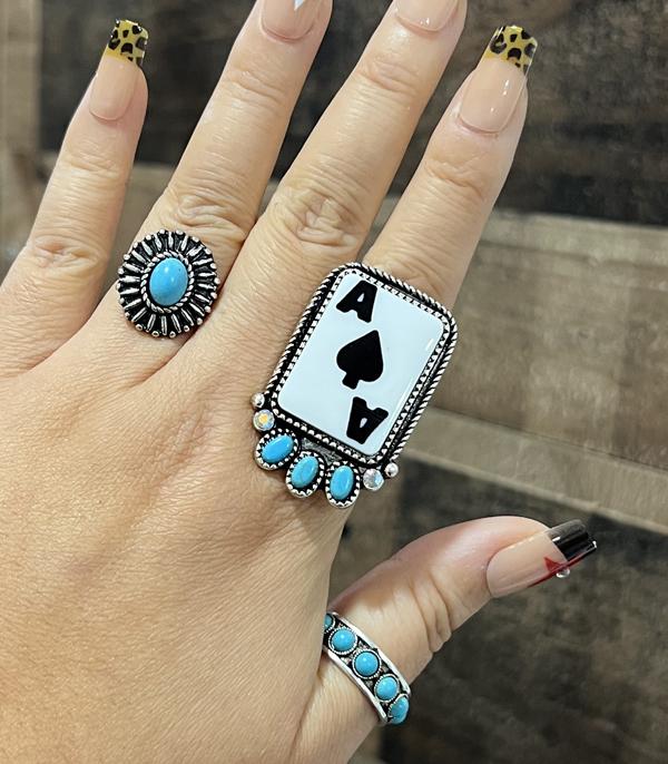 WHAT'S NEW :: Wholesale Tipi Brand Ace of Card Ring