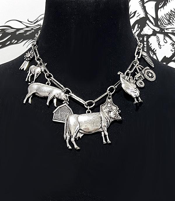 WHAT'S NEW :: Wholesale Tipi Brand Farm Animal Charm Necklace