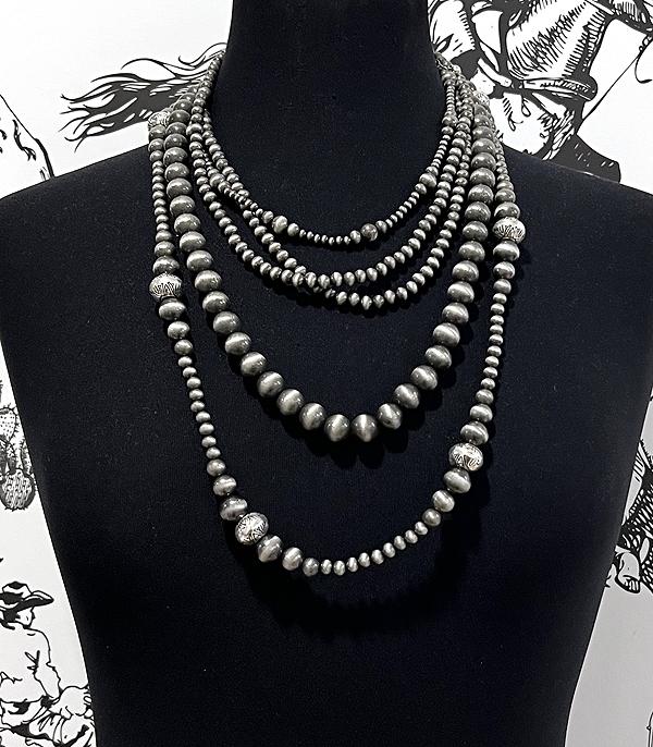 WHAT'S NEW :: Wholesale Multi Strand Navajo Pearl Necklace