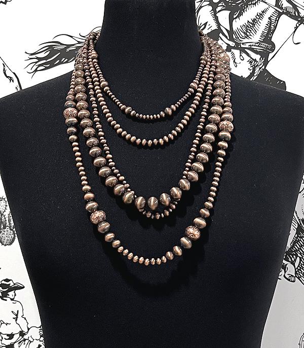 WHAT'S NEW :: Wholesale Multi Strand Navajo Pearl Necklace