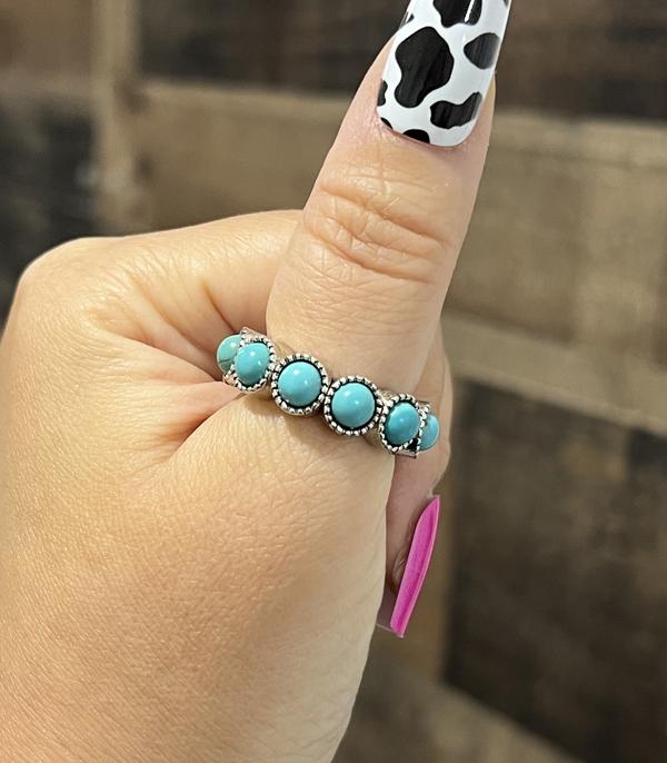 WHAT'S NEW :: Wholesale Western Turquoise Band Ring