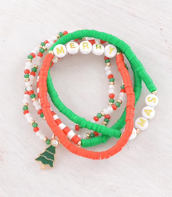 WHAT'S NEW :: Wholesale Christmas Tree Charm Bracelet Set