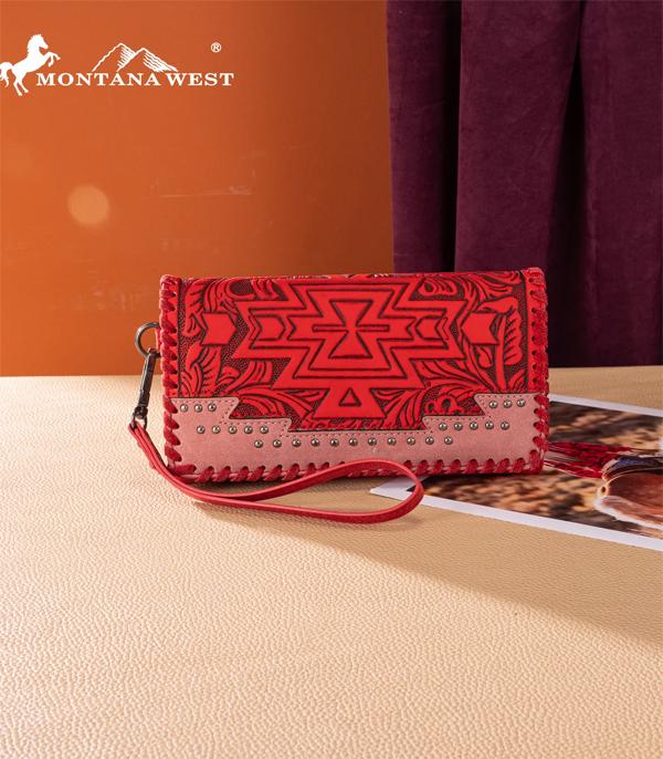 WHAT'S NEW :: Wholesale Montana West Aztec Tooled Wallet