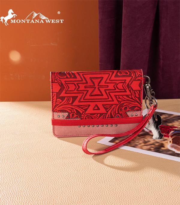 WHAT'S NEW :: Wholesale Montana West Aztec Tooled Wallet