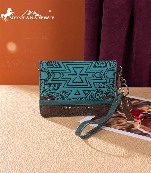 WHAT'S NEW :: Wholesale Montana West Aztec Tooled Wallet