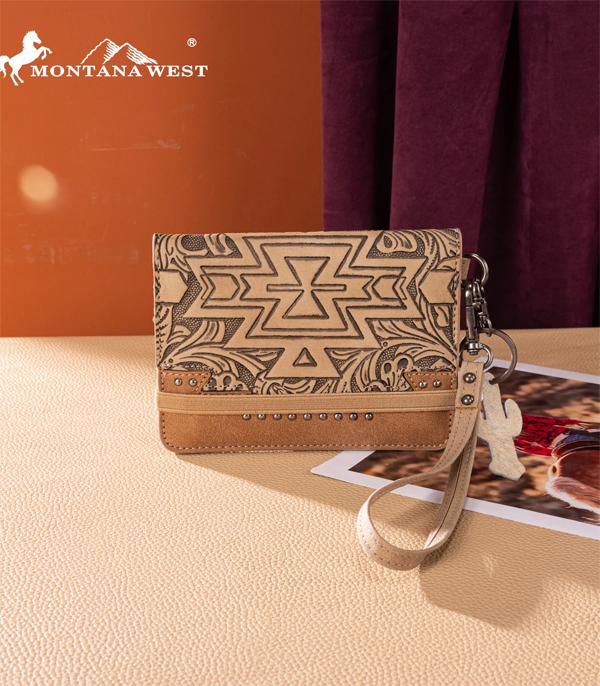 WHAT'S NEW :: Wholesale Montana West Aztec Tooled Wallet