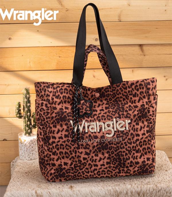 WHAT'S NEW :: Wholesale Wrangler Leopard Print Large Tote