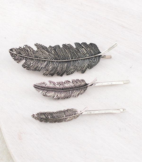 WHAT'S NEW :: Wholesale Western Feather Hair Pin Set