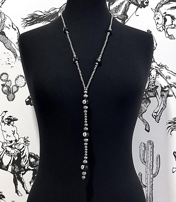 WHAT'S NEW :: Wholesale Tipi Brand Eight Ball Navajo Necklace