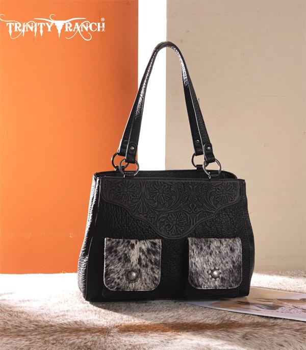 New Arrival :: Wholesale Cowhide Tooled Concealed Carry Tote Bag