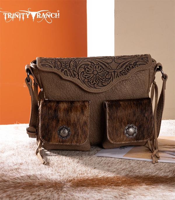 New Arrival :: Wholesale Genuine Cowhide Tooled Crossbody Bag