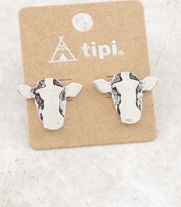 New Arrival :: Wholesale Western Cow Earrings