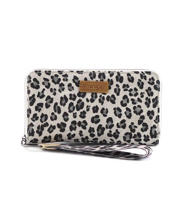 New Arrival :: Wholesale Wrangler Leopard Print Wallet