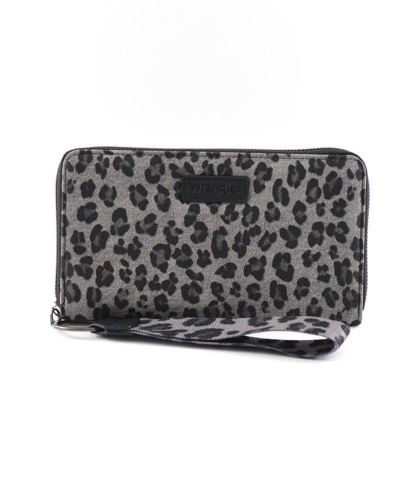 New Arrival :: Wholesale Wrangler Leopard Print Wallet