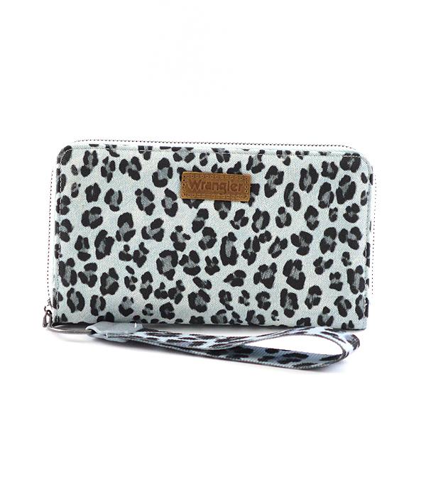 New Arrival :: Wholesale Wrangler Leopard Print Wallet