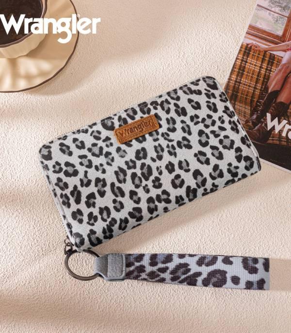 New Arrival :: Wholesale Wrangler Leopard Print Wallet