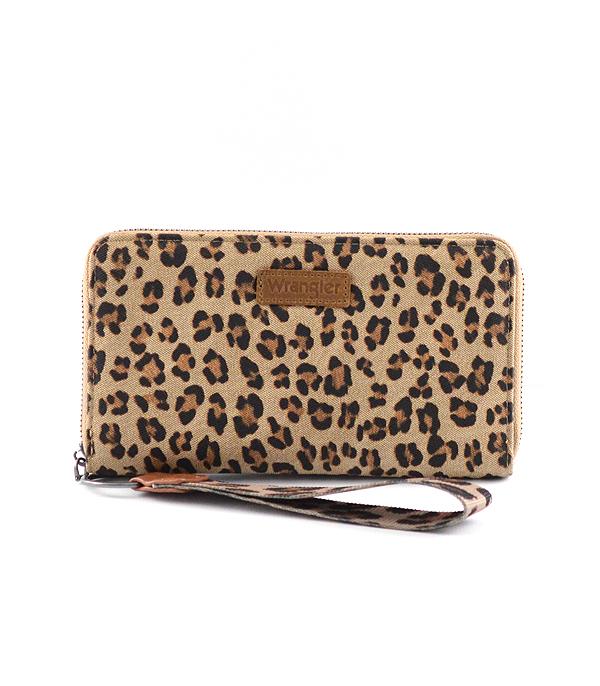 New Arrival :: Wholesale Wrangler Leopard Print Wallet