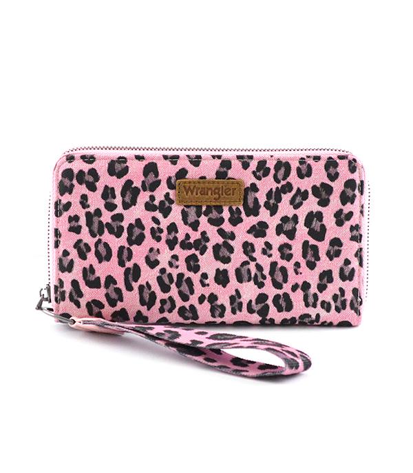New Arrival :: Wholesale Wrangler Leopard Print Wallet