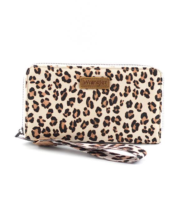 New Arrival :: Wholesale Wrangler Leopard Print Wallet
