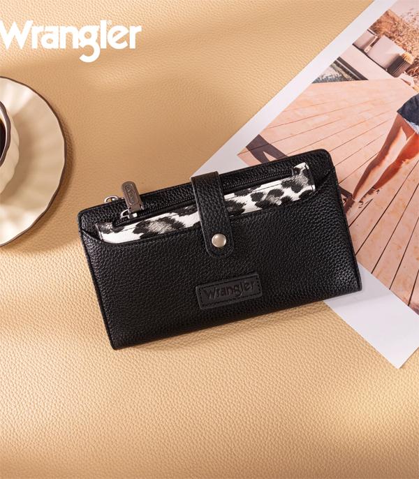 New Arrival :: Wholesale Wrangler Leopard Wallet Wristlet Set