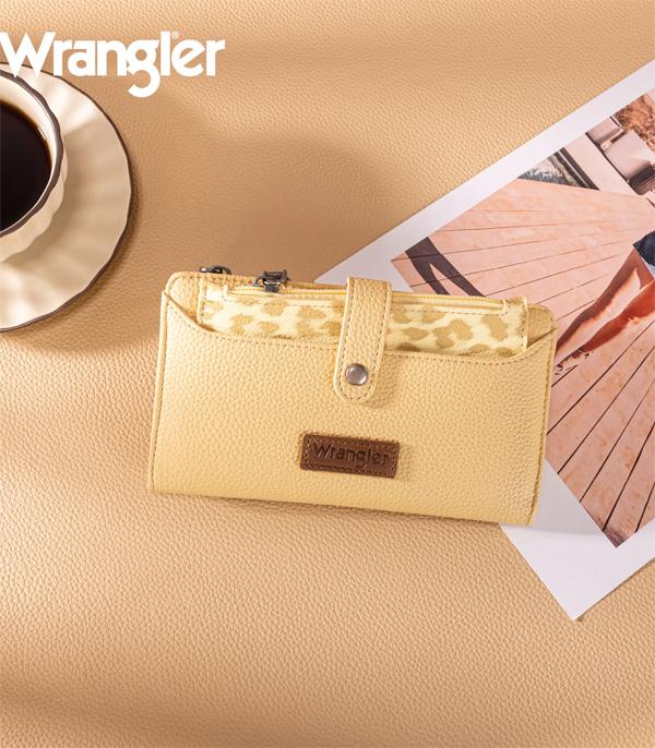 New Arrival :: Wholesale Wrangler Leopard Wallet Wristlet Set