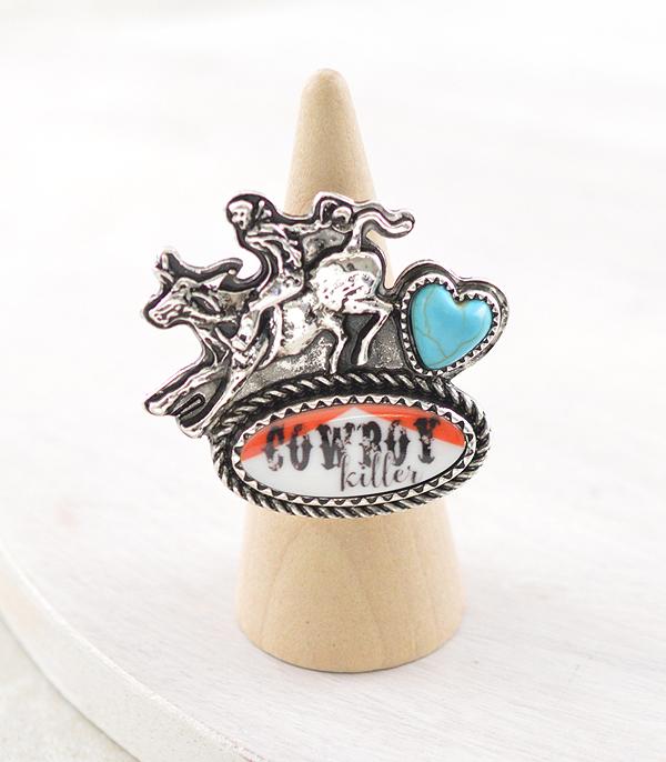 RINGS :: Wholesale Tipi Brand Cowboy Killer Concho Ring