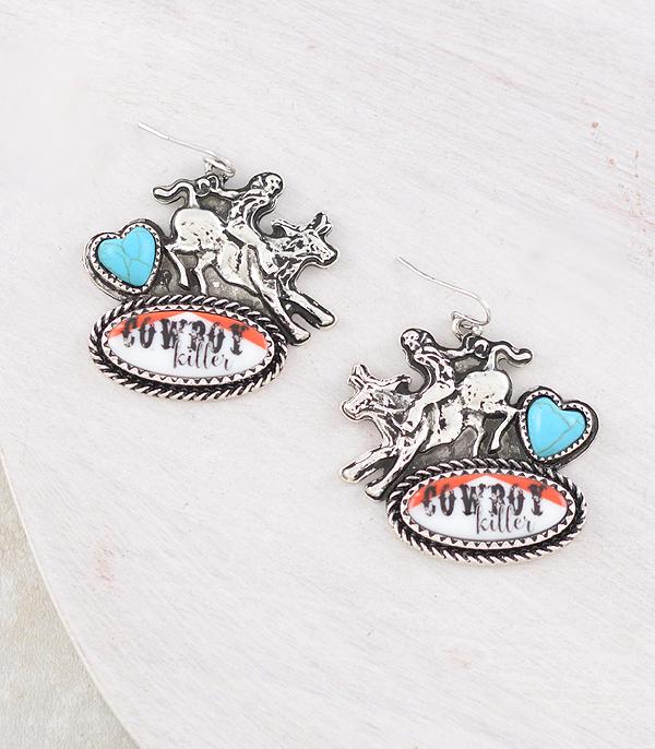 New Arrival :: Wholesale Tipi Brand Cowboy Killer Earrings